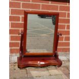 19th century dressing table swing mirror