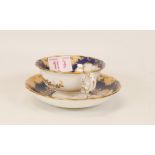 Paragon Hand Decorated Cabinet Cup & Saucer Set decorated with panelled floral decoration