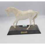 Beswick Spirit of Youth on wooden plinth