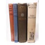 Four books by John Buchan 2 signed by author) - The Power house 1916 first edition, Thirty Nine
