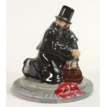 Wade prototype Jack the Ripper limited edition figure for S&A Collectables Ltd., hand written date