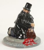 Wade prototype Jack the Ripper limited edition figure for S&A Collectables Ltd., hand written date
