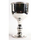 De Lamerie Fine silver plate incense burner goblet in presentation bag, specially made high end