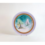 The Design Range by Carla Lou, Enchanted Forest Fairy prototype large charger, diameter 33cm