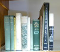Collection of 10 books on glass, clocks & silver incudes American Glass McKearin, History of English