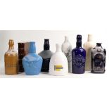 Wade Whisky & Rum themed ceramic decanters including - 2020 Business Award themed item, Norfolk Gin,