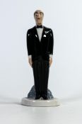 Wade figure of Alfred the Butler produced for Out of the blue ceramics, DC Comics 1999. Height 17.