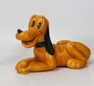 Walt Disney by Wade Heath earthenware figure of Pluto, 17cm.