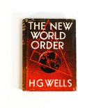 H G Wells - The New World Order 1st edition with d/j, 1940.