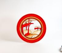 The Design Range by Carla Lou, Elements of Fire Redwood large charger, diameter 33cm