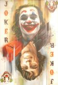 BEN JEFFERY (born 1986), Giclee on canvas titled Joker Deluxe 1/10, image size 74cm x 49cm