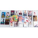 A large collection of signed hardback Comedy related Books including Kevin Bridges, John Bishop,