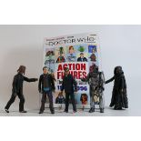A large collection of later Doctor Who theme loose model figures, over a 100 individual items (6