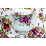 Collection of Royal Albert 'Old County Roses' pattern tea and coffee ware items to include - tea