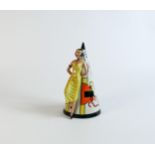 Lorna Bailey large Art Deco lady sugar sifter, limited edition, Old Ellgreave backstamp, height 22cm