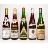 Collection of five German white wines to include J. Demmersche Weingrosskellerien Spatlese 1983,
