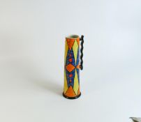 Lorna Bailey Aztec pattern jug, limited edition, Ellgreave backstamp, height 29.5cm