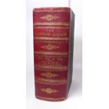 The illustrated Almanacks 1845 - 1869. Large volume.