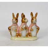 Beswick Beatrix Potter BP1 figure Flopsy Mopsy & Cottontail