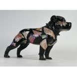 North Light large resin figure of a Staffordshire Terrier, height 21cm. This was removed from the