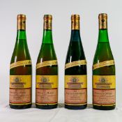 Four 700ml Bottles including 1981 Ferdinand Pieroth Detzemer St. Michael Riesling Kabinett & similar
