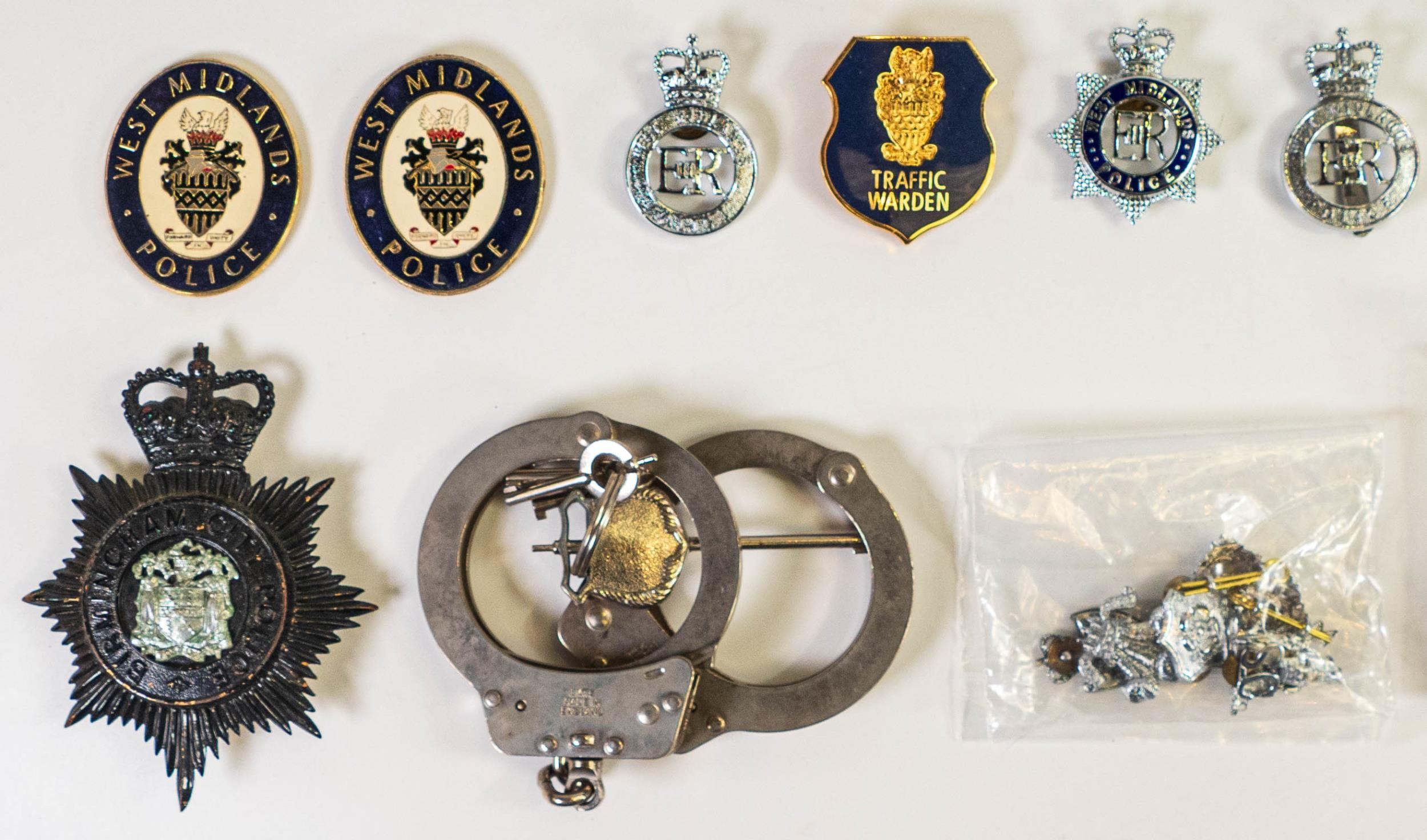 A good collection of vintage police badges, patches, buttons etc. - Image 4 of 5