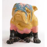 North Light large resin figure of an English Bulldog puppy, height 19cm. This was removed from the