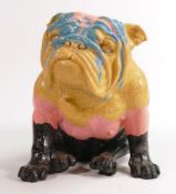 North Light large resin figure of an English Bulldog puppy, height 19cm. This was removed from the