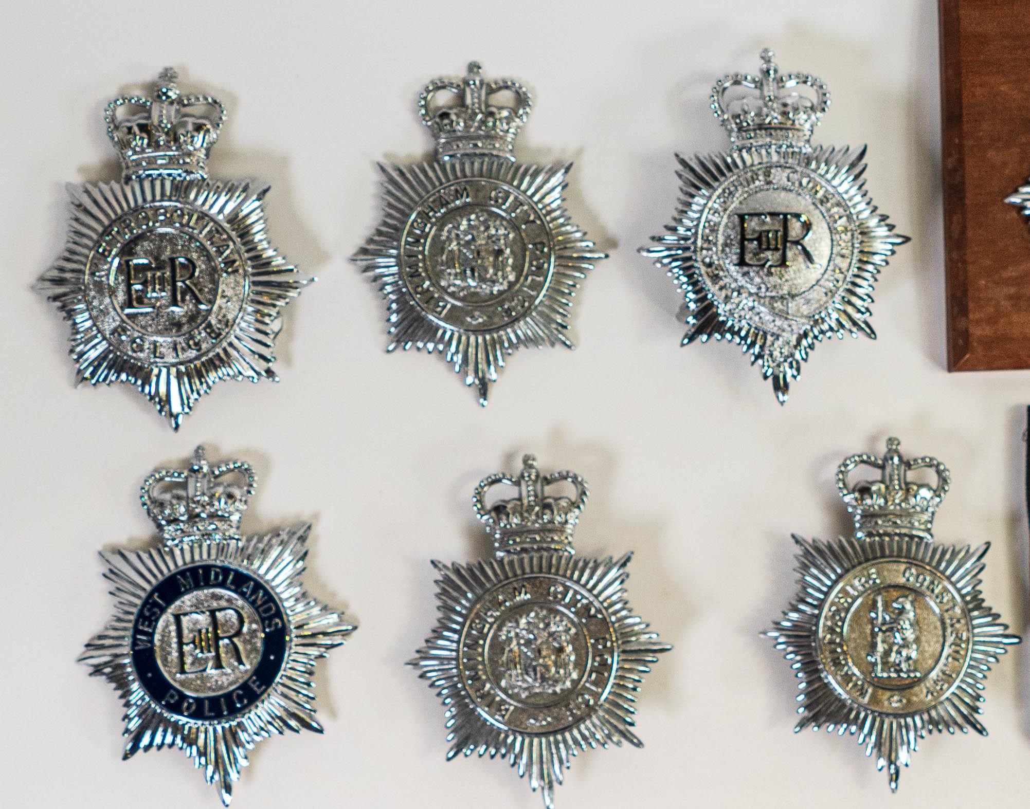 A good collection of vintage police badges, patches, buttons etc. - Image 2 of 5