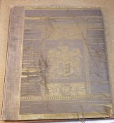 Frosts drawings of Ipswich Frank Brown 1895 - A very large book 42cm x 35cm.