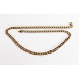 9ct gold Italian gents necklace, 12.2g.