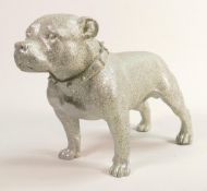 North Light large resin figure of a Staffordshire Bull Terrier, height 21cm. This was removed from