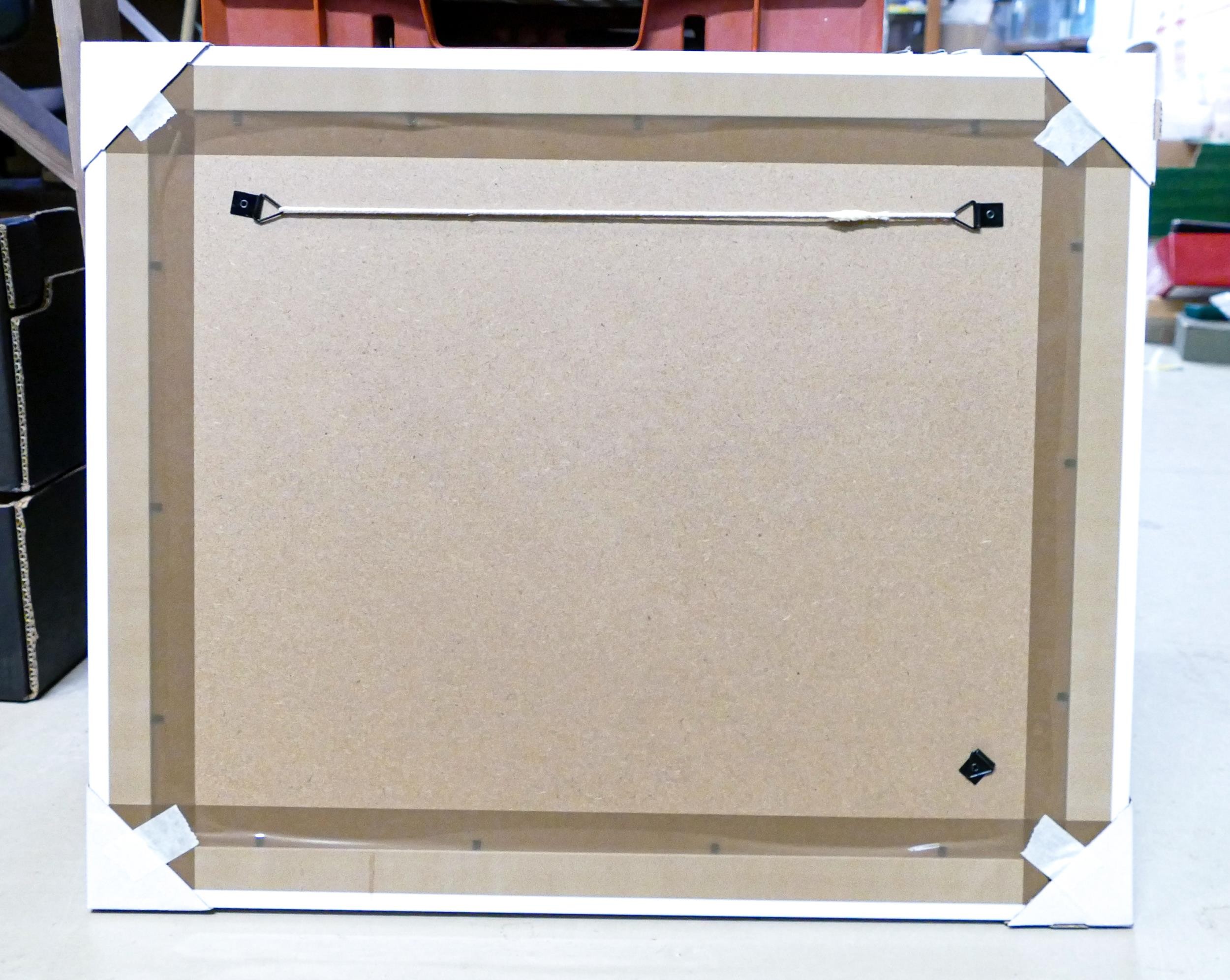 Gordon Barker (English Naïve school), 'Fun in the Snow', signed, acrylic on paper, 28.5cm x 28. - Image 2 of 3