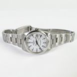Rolex Oyster Perpetual Date gentleman's stainless steel wristwatch, model no. 16030, case no.