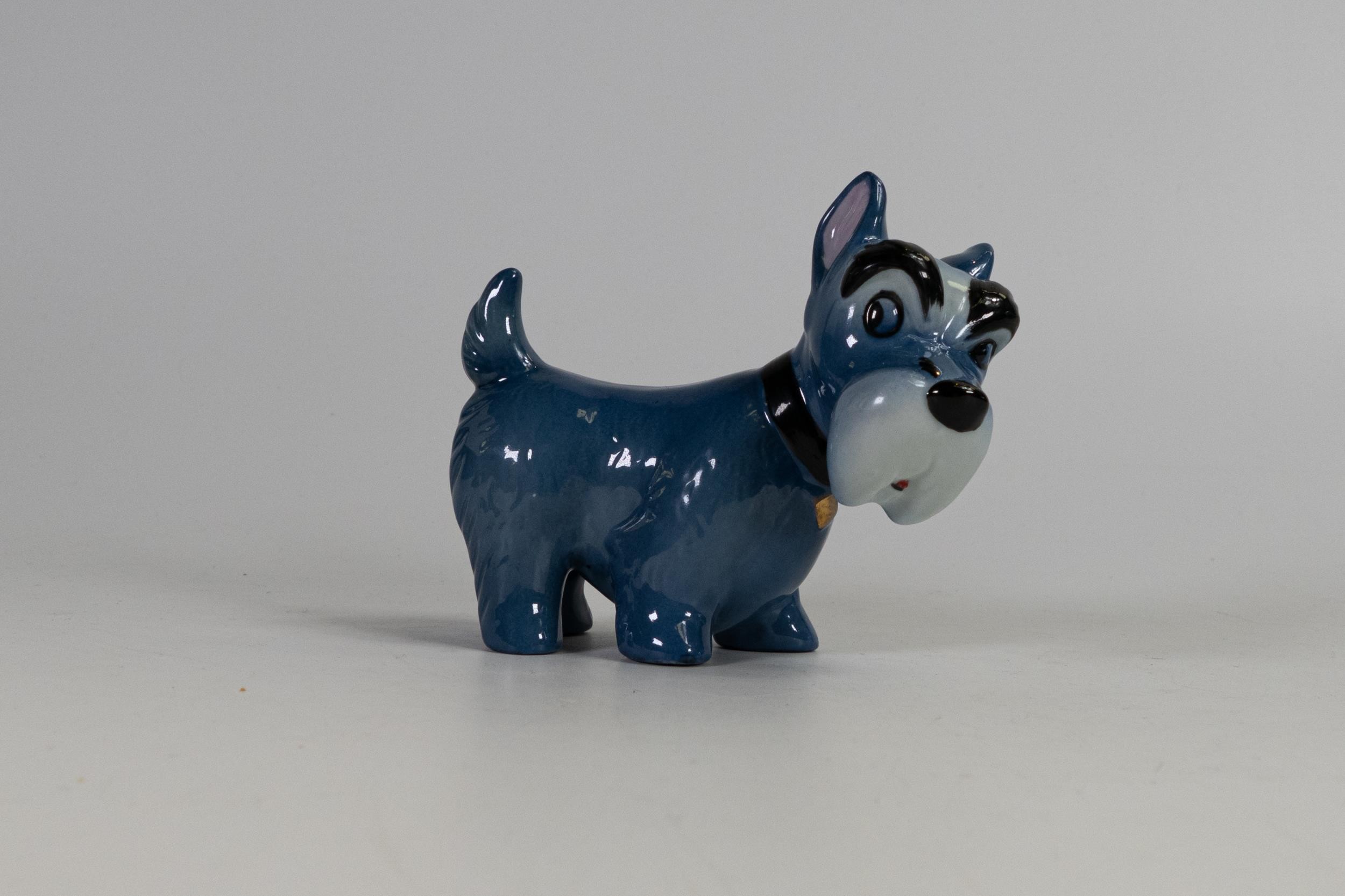 Wade unmarked colourway prototype from the Lady & the Tramp series, Blow Up figure of Jock