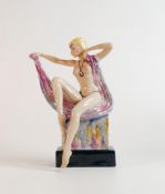Peggy Davies erotic figure Windmill Girl, limited edition
