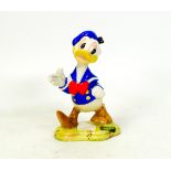 Beswick Walt Disney gold backstamp figure of Donald Duck
