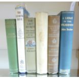 6 x first edition books by John Buchan - Green Mantle, The Clearing House 1946, The Last Secrets