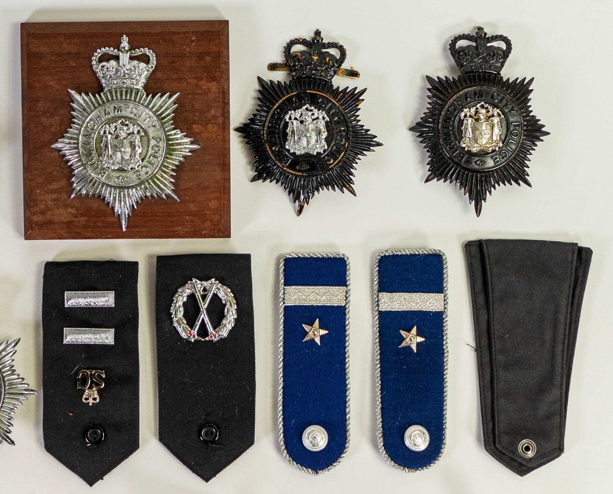 A good collection of vintage police badges, patches, buttons etc. - Image 3 of 5