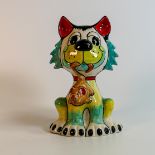 Lorna Bailey hand decorated fireside cat, colourway