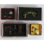 Boxed W Britain toy soldier sets to include Tactical Scene 20014, WWII 17826 WWII Sandbag