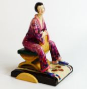 Kevin Francis Limited Edition Lady Figure Pyjama Girl, limited edition (hairline to base)