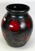 Large Poole pottery Galaxy vase. Height 25cm