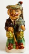 Kevin Francis / Peggy Davies Large Limited Edition Toby Jug The Golfer, height 25cm