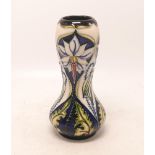 Moorcroft vase in the Meadow Star design, dated 2001,h.15.5cm, boxed.