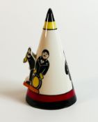 Lional Bailey rare conical sugar shaker the Saxophonist. Limited edition 3/40 dated Jan 2009