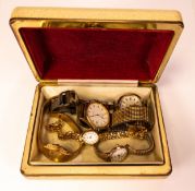 A collection of ladies & gentleman's Rotary wristwatches. (5)