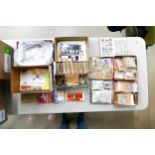 Large collection of stamps, includes UK mint stamps, sets etc. together with world selections in