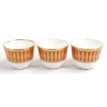 De Lamerie Fine Bone China heavily gilded Tea Bowls, specially made high end quality item, Made in