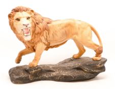 Beswick Lion on a Rock 2554A
